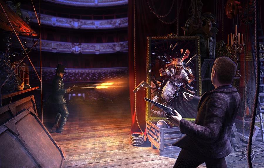 Victorian supernatural theatre concept