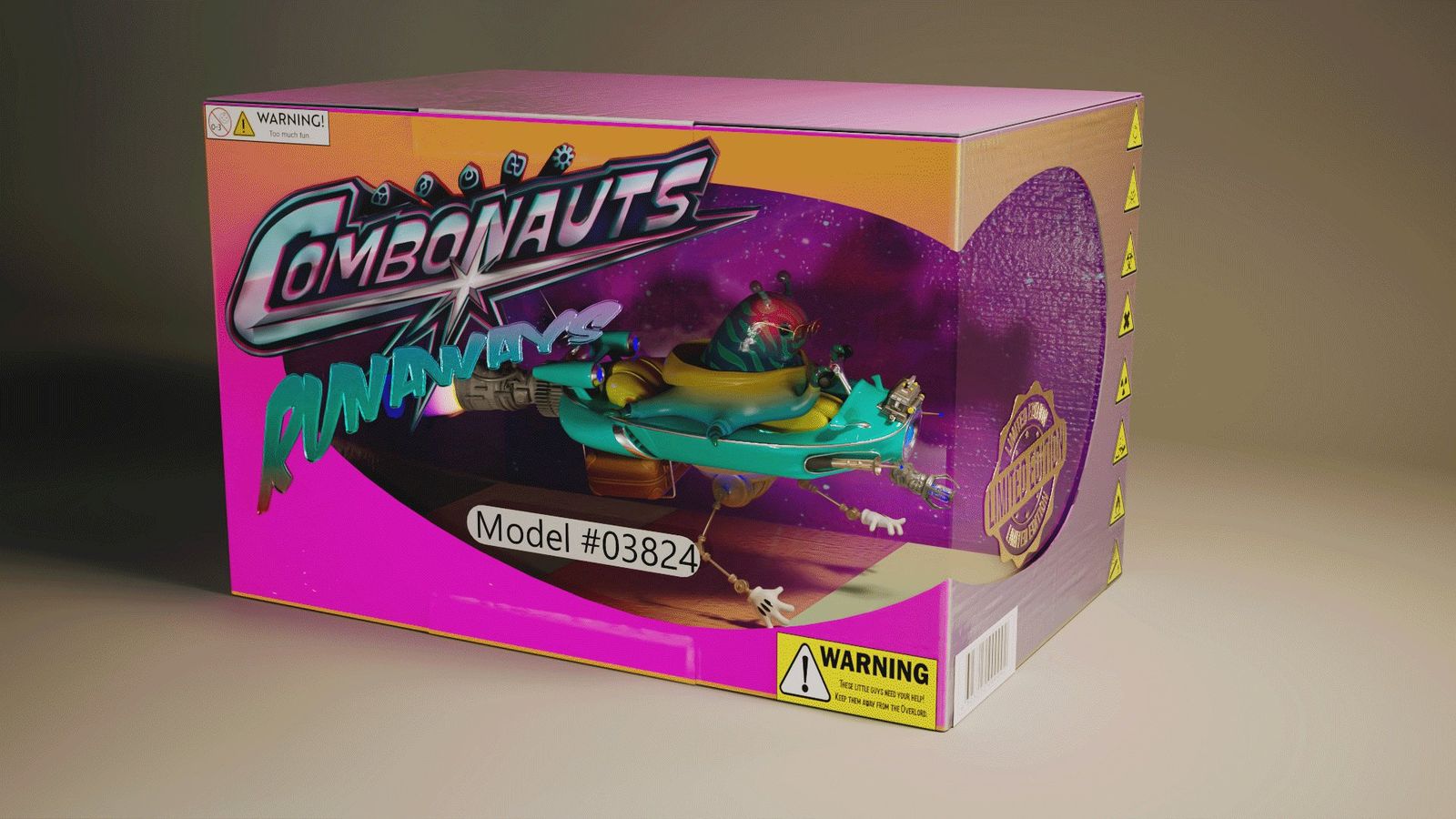 Combonauts Runaways NFT toy box