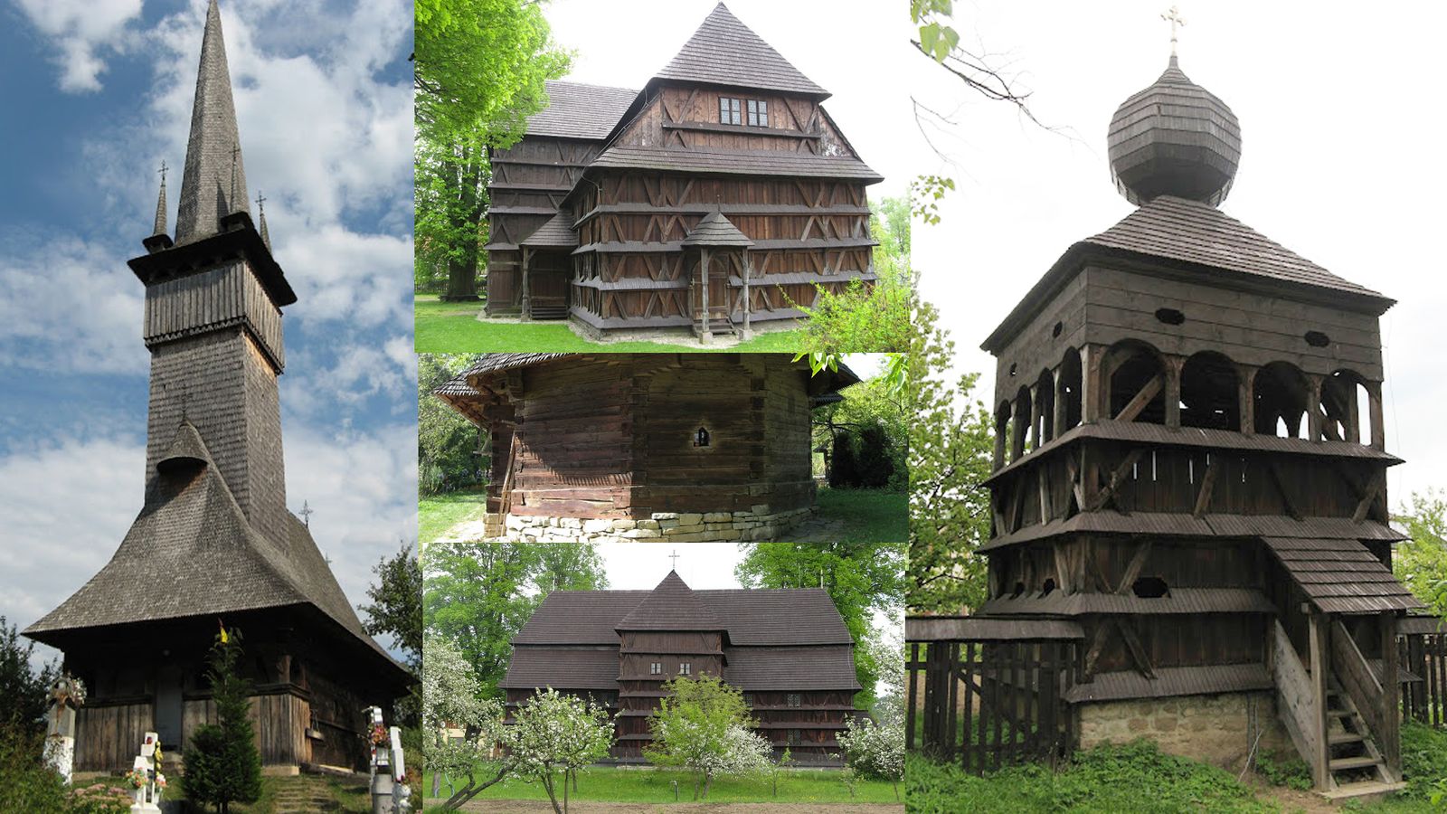 Eastern European wooden church reference